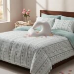 Luxury Cotton Rich Bedsheet_MintGreen