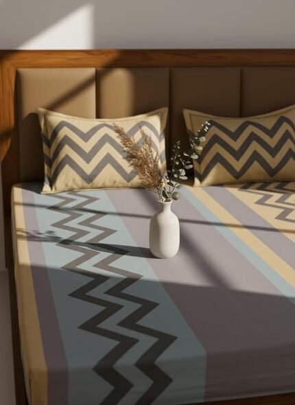 Premium 400 TC Cotton Rich_BlueYellow