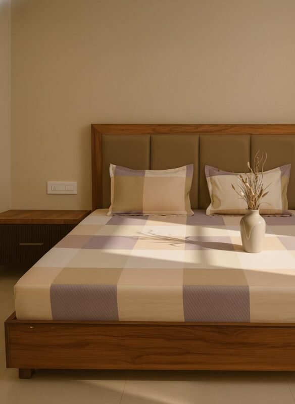 Premium Cotton Rich 400 TC_BeigeBrown