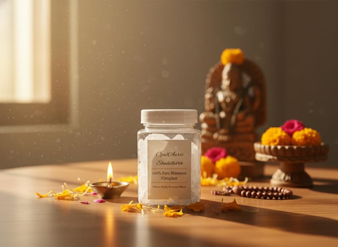 Shuddhara Pure Bhimseni Camphor_Solid