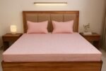 Waterproof Fitted Bedsheet_SubtlePink